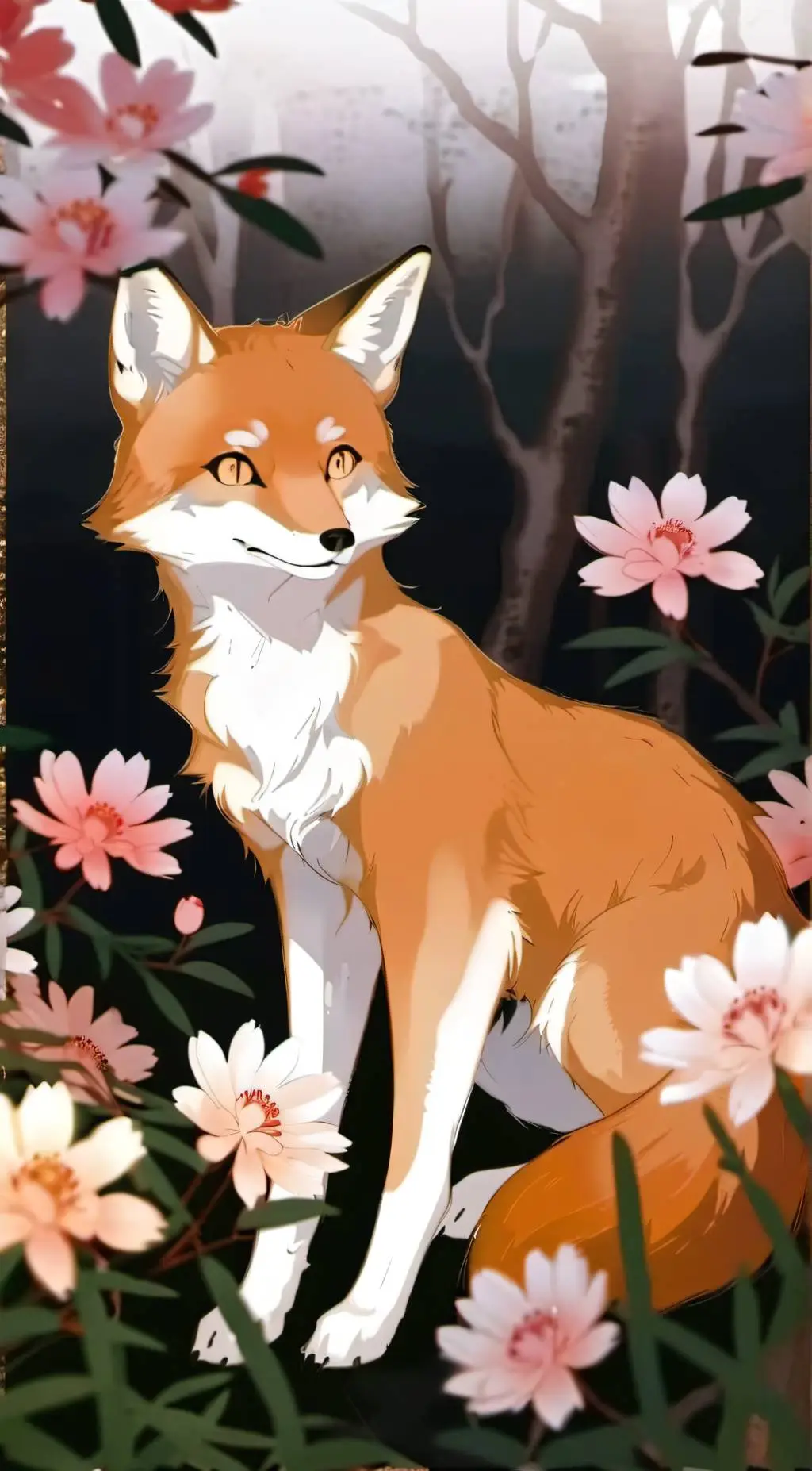 ai character: Luna background