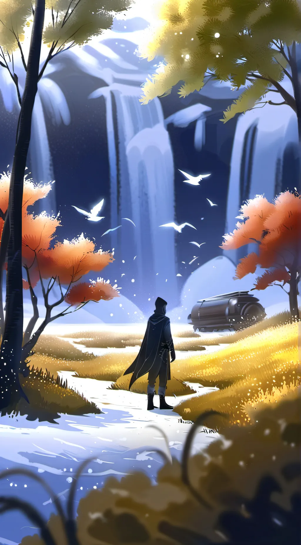 ai character: ROG FREE WORLD background