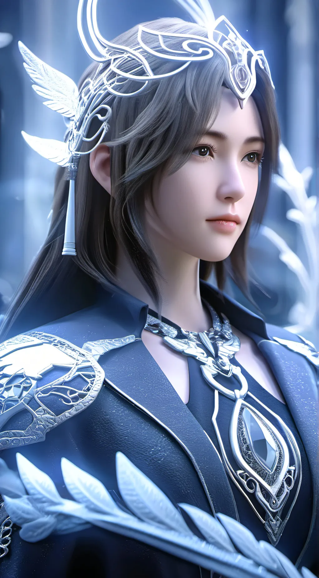 ai character: Nora Jasmi background