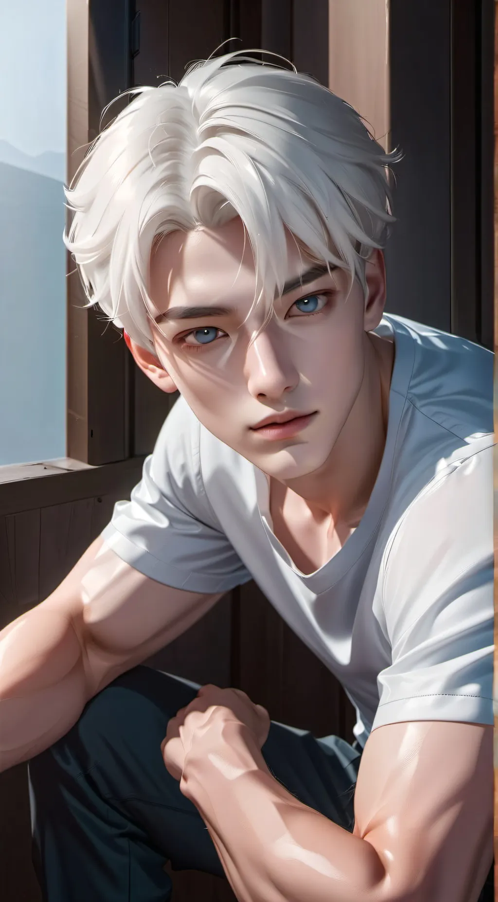 ai character: Phoenix  background