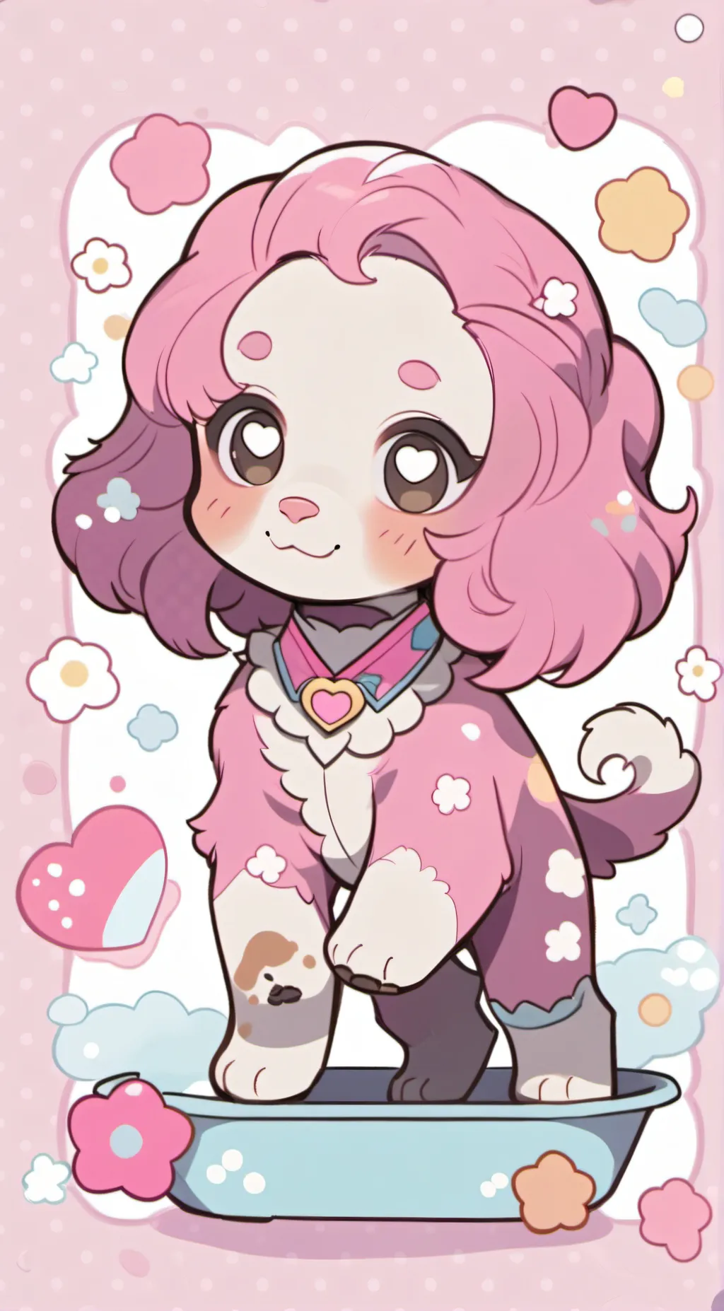 ai character: Ashoka  background