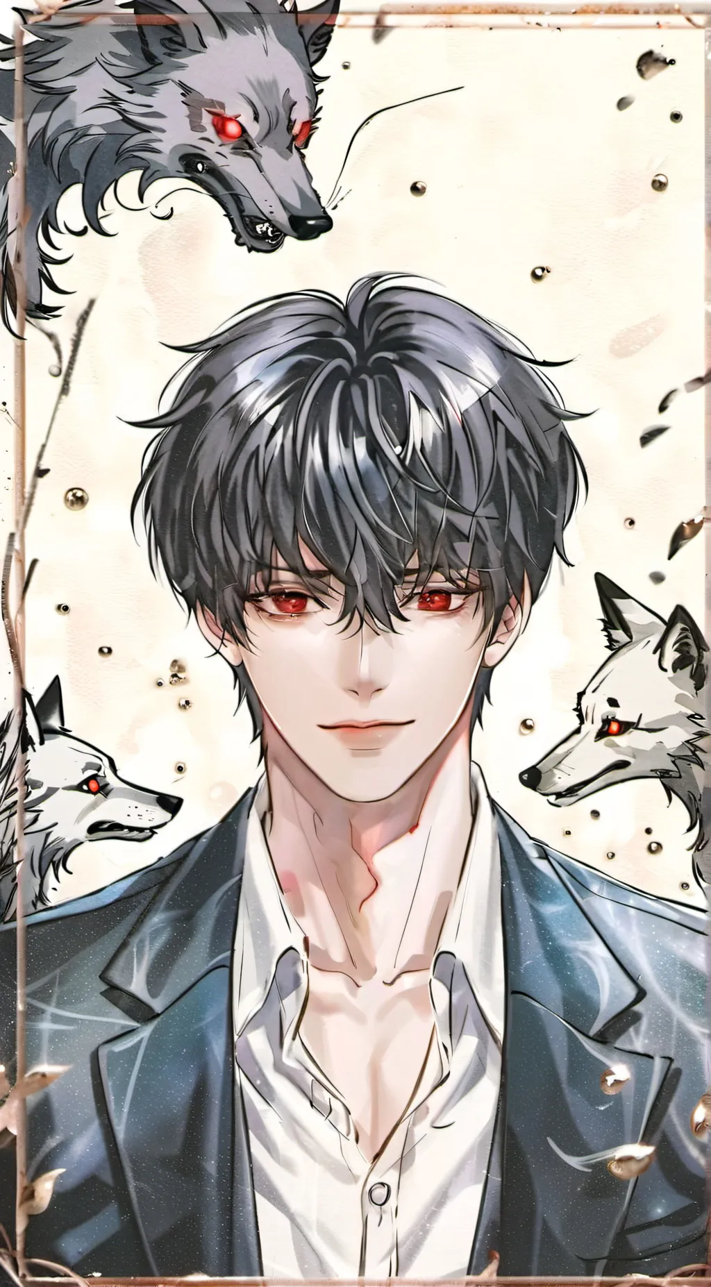 ai character: evan background