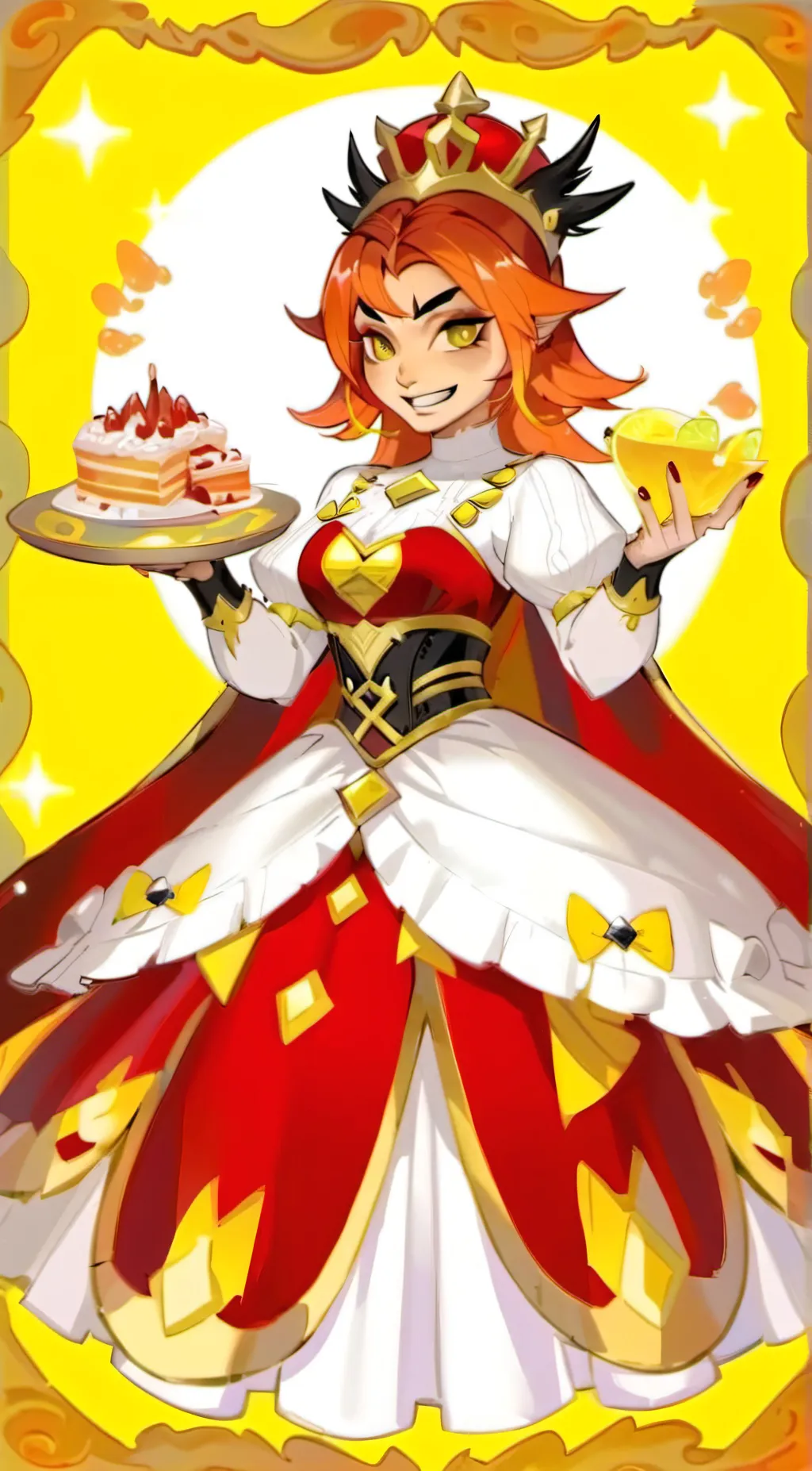 ai character: Bowser girl background