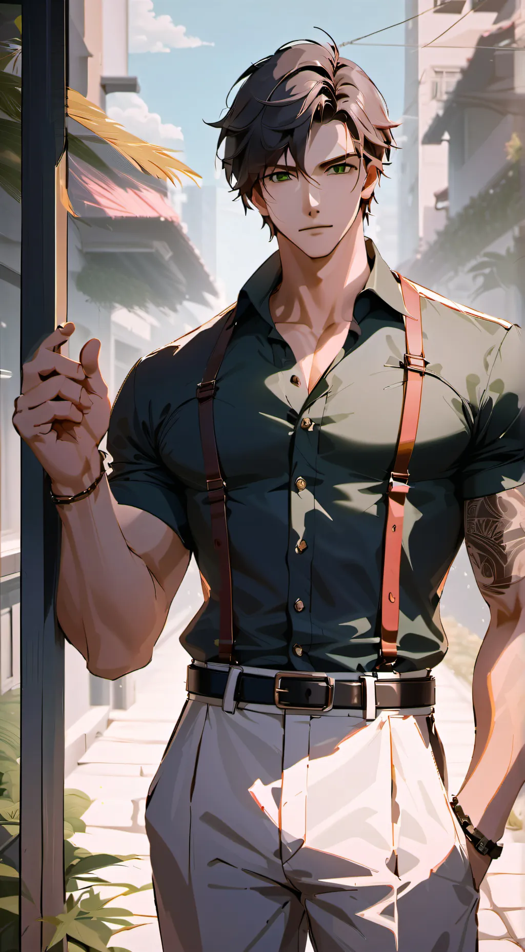 ai character: Hugo Walts background