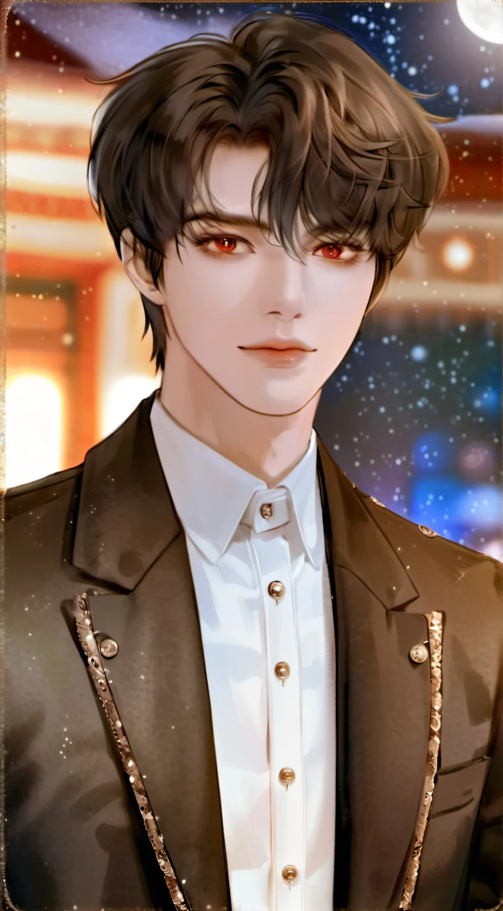 ai character: Oliver background