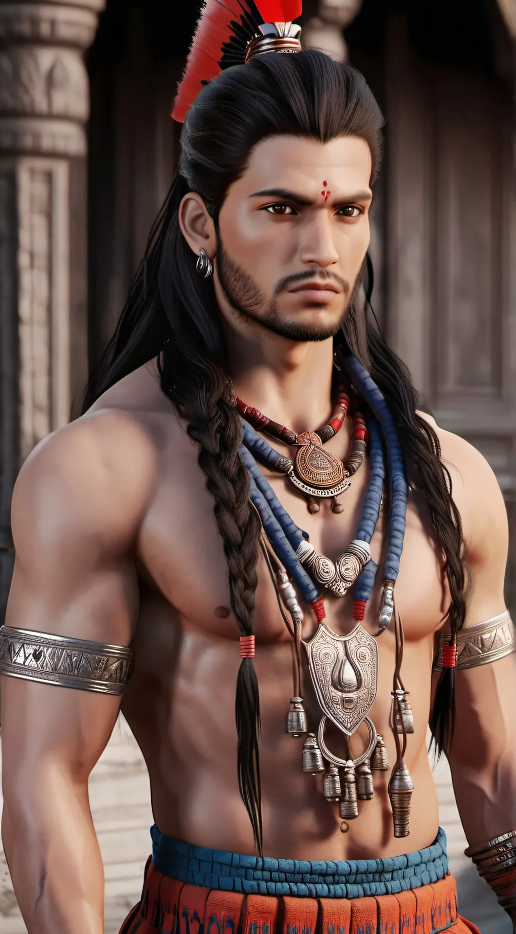 ai character: Noshi WildEgale background