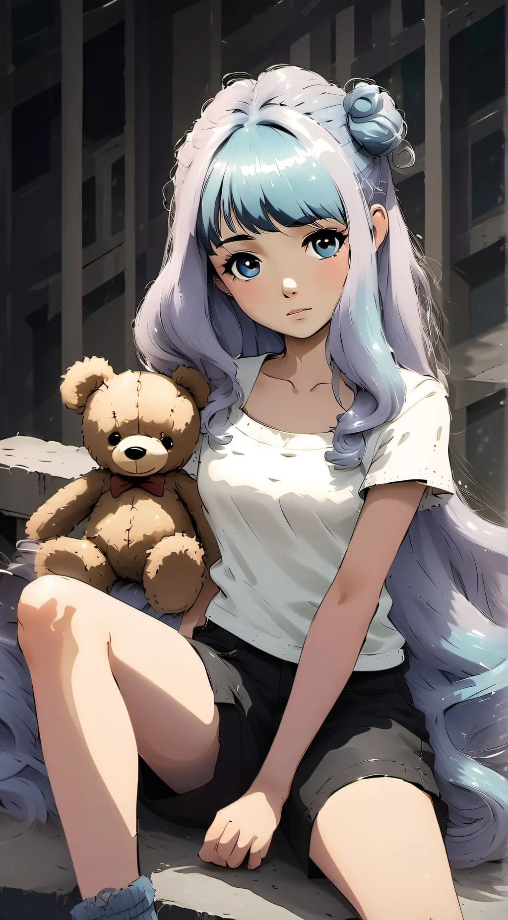 ai character: Caraline background