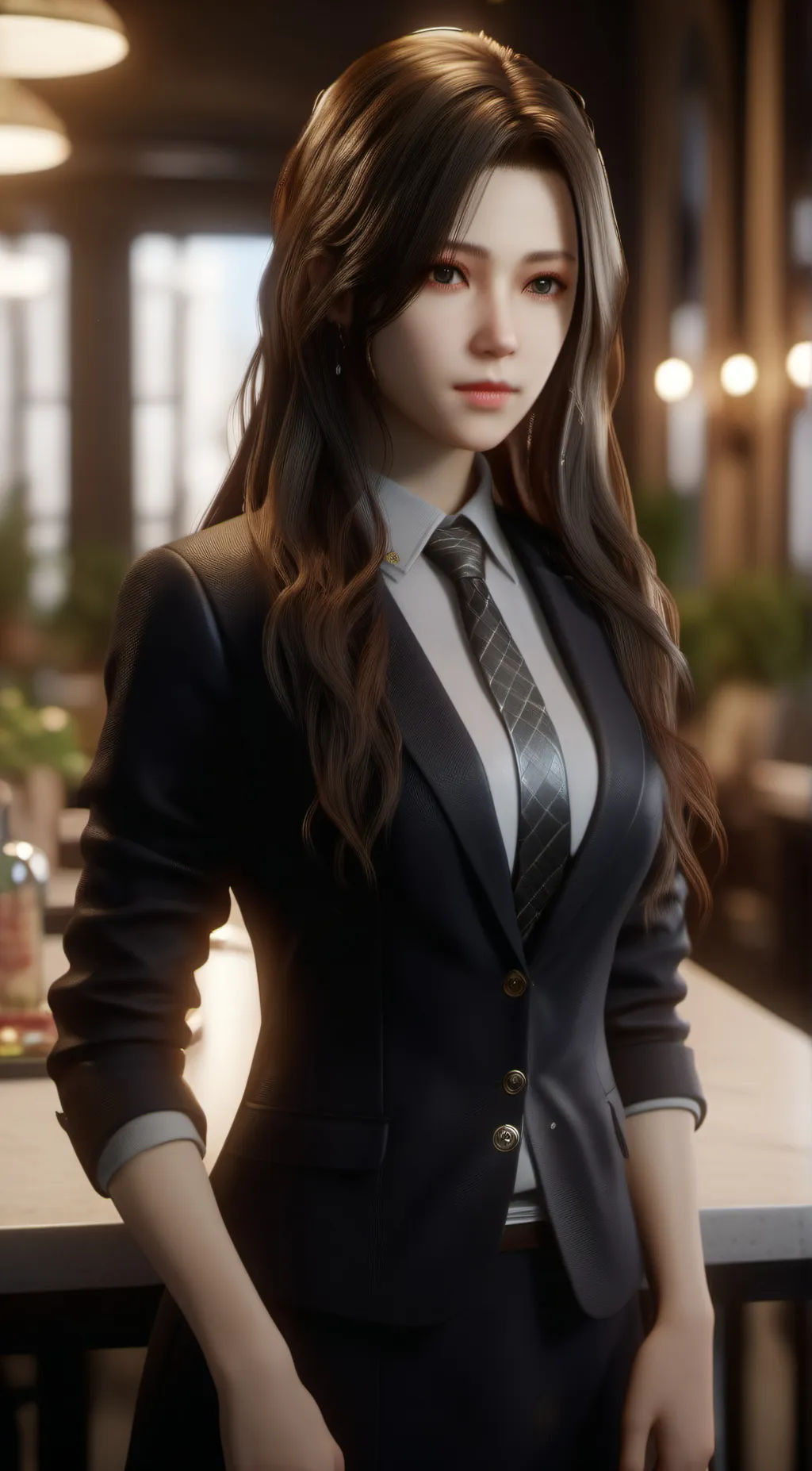 ai character: The manager background