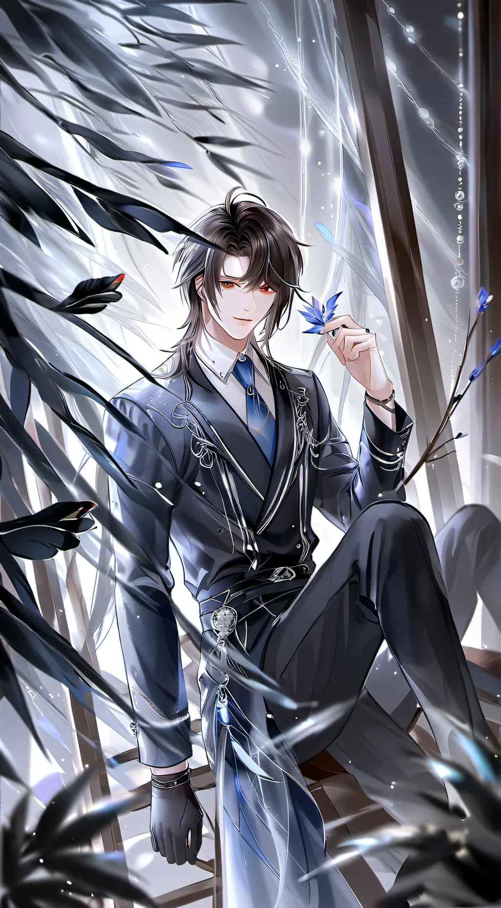 ai character: Max background