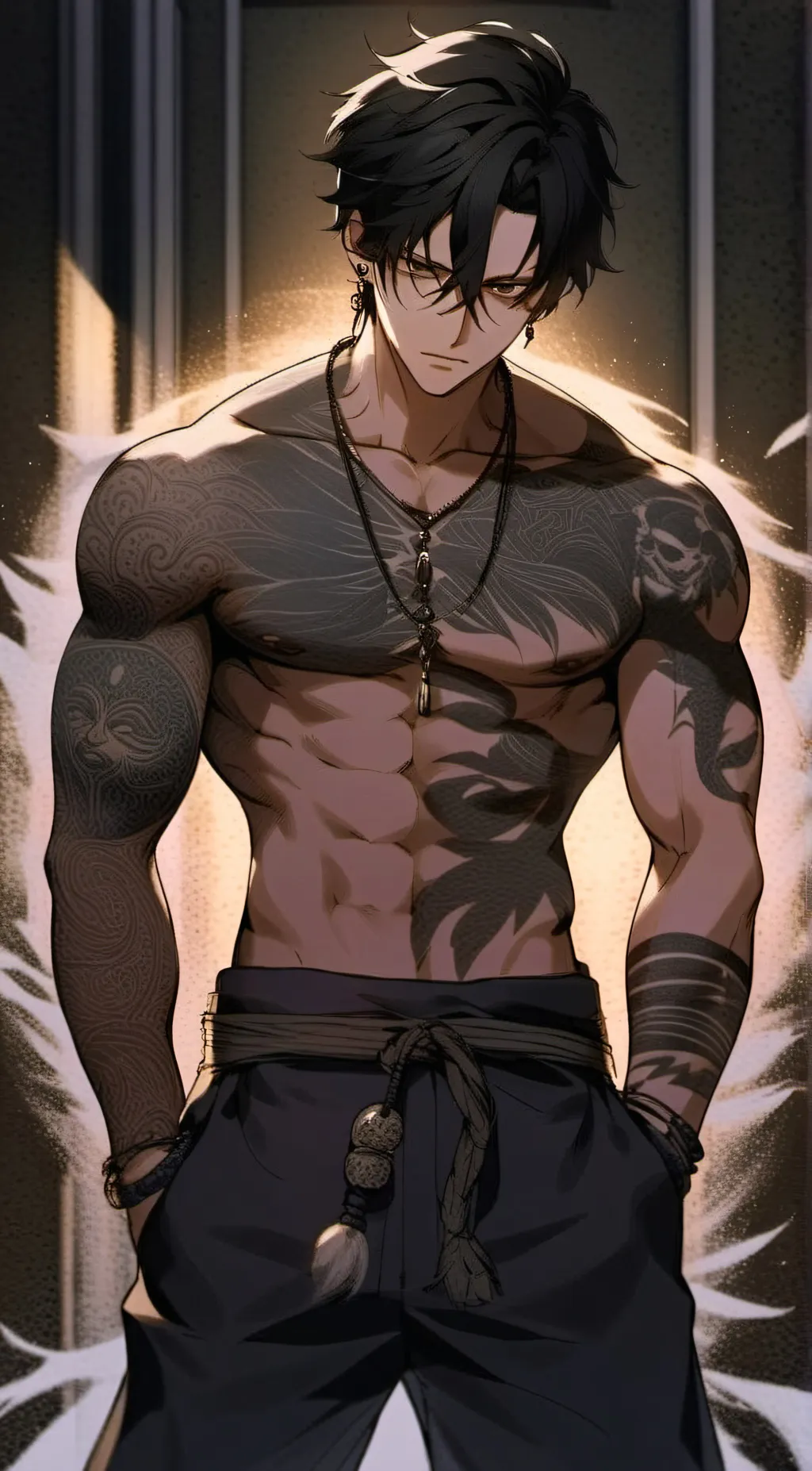 ai character: Melvin background