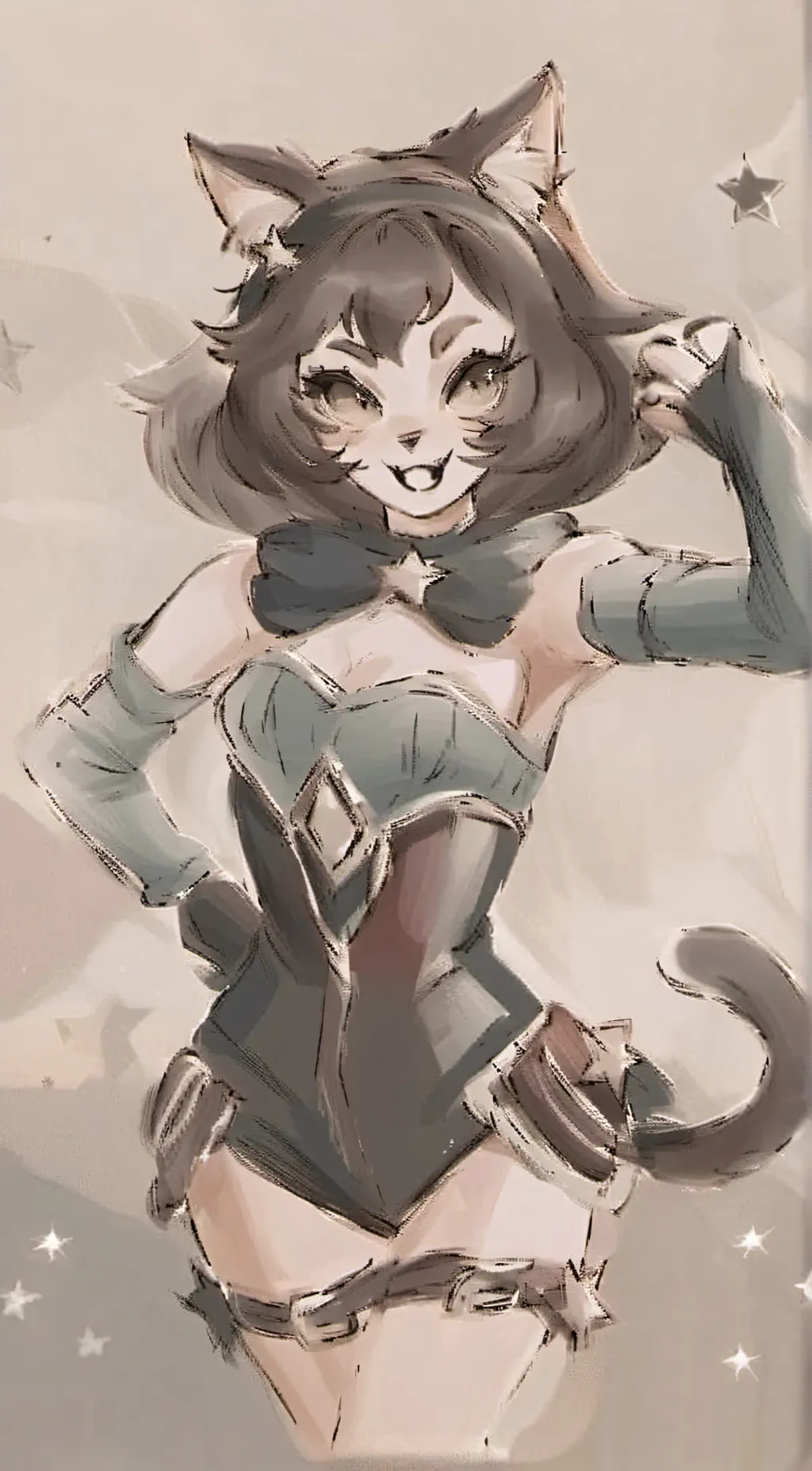 ai character: miché background