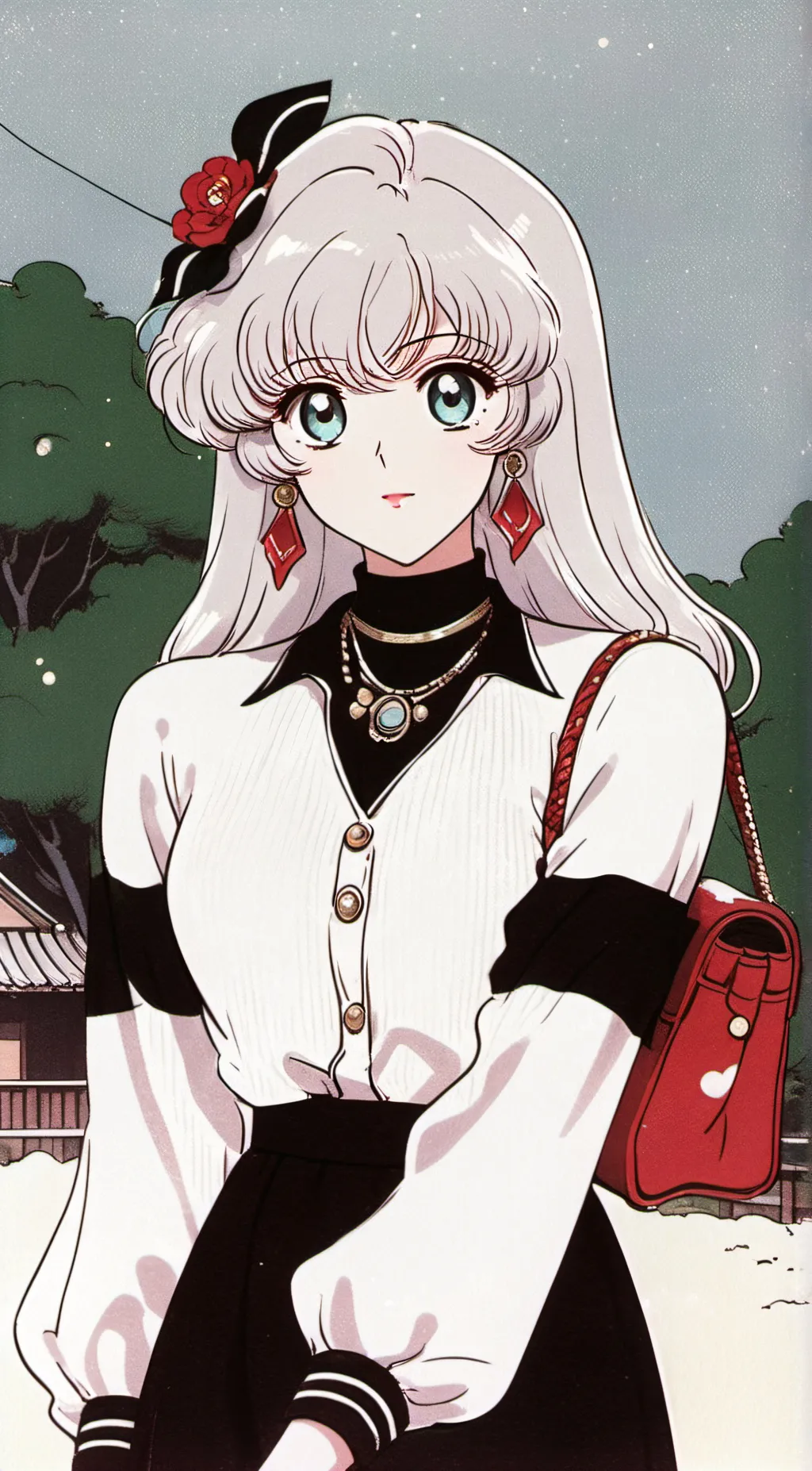 ai character: Melly  background