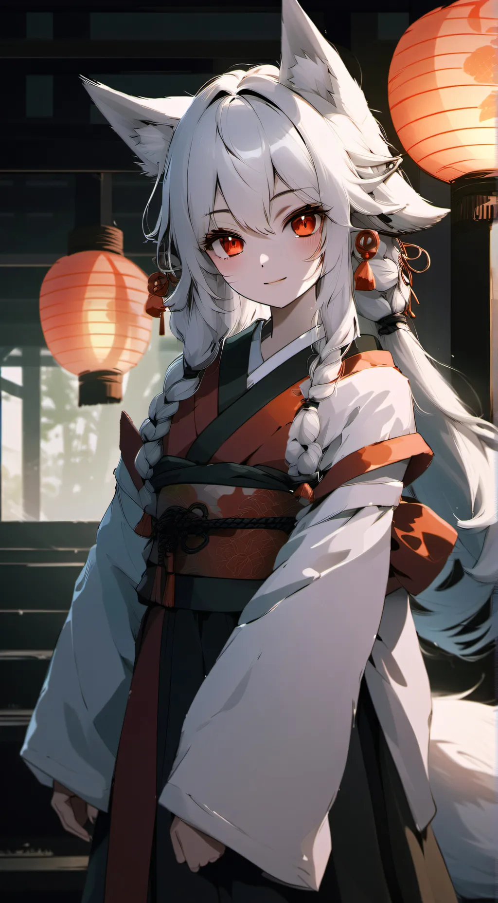 ai character: Snowie background