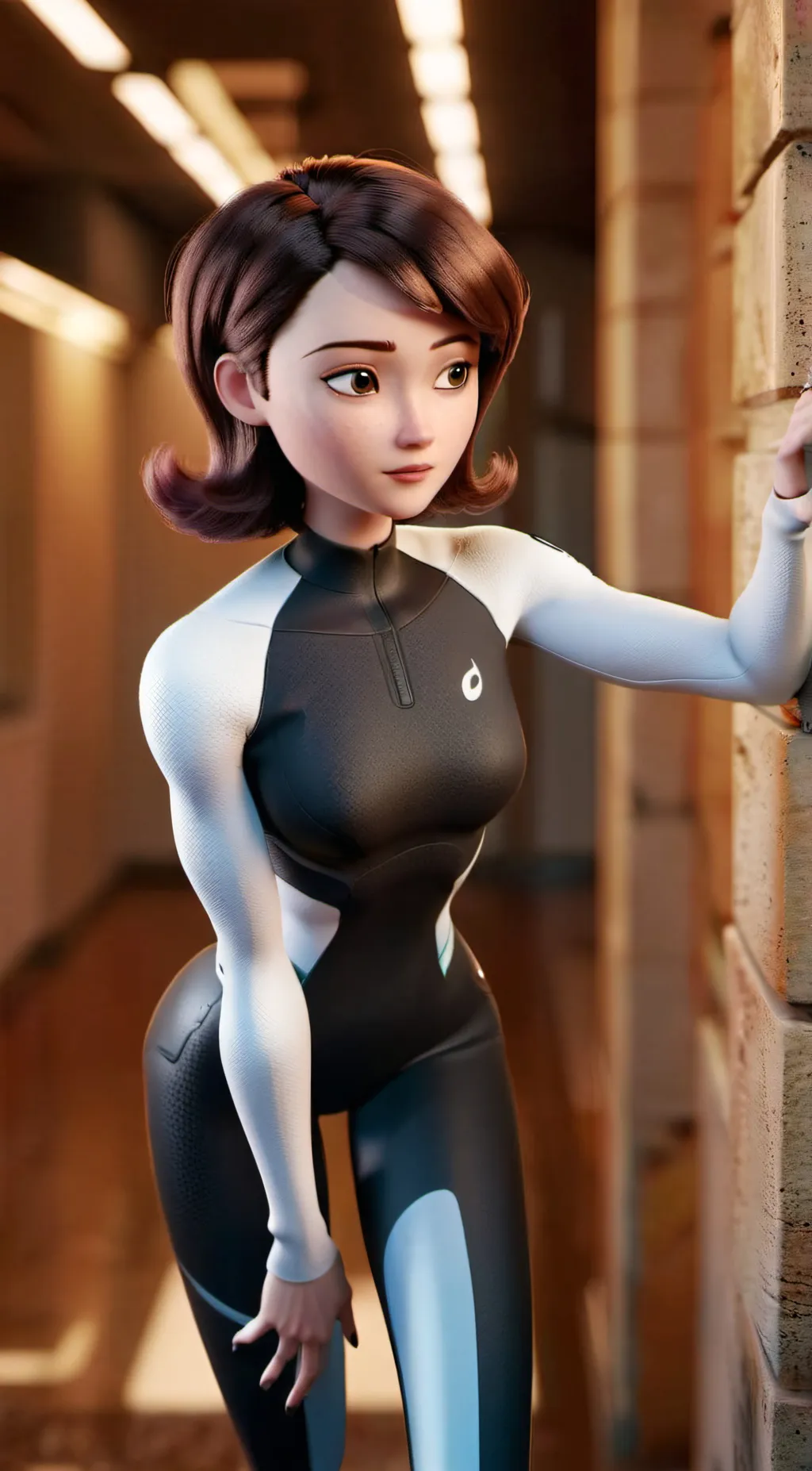 ai character: Helen/ Elastigirl background