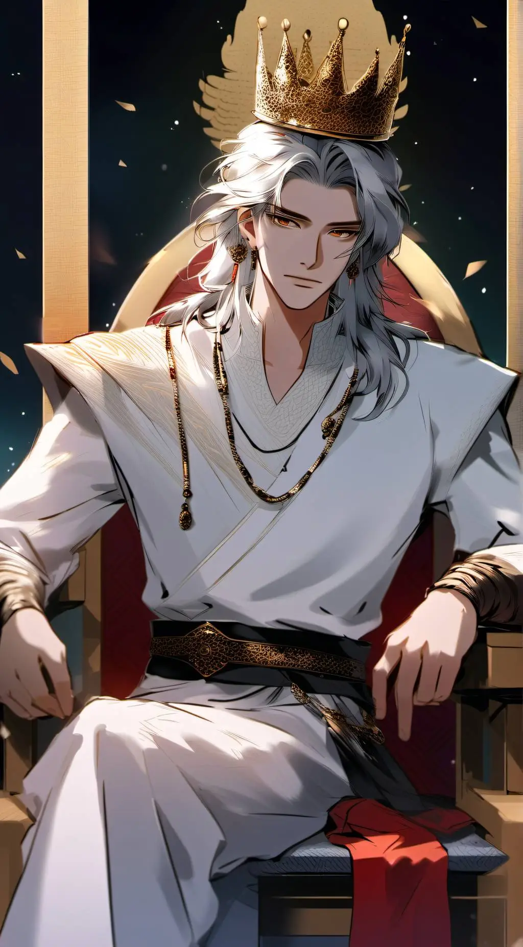 ai character: Draven Silvercrest background