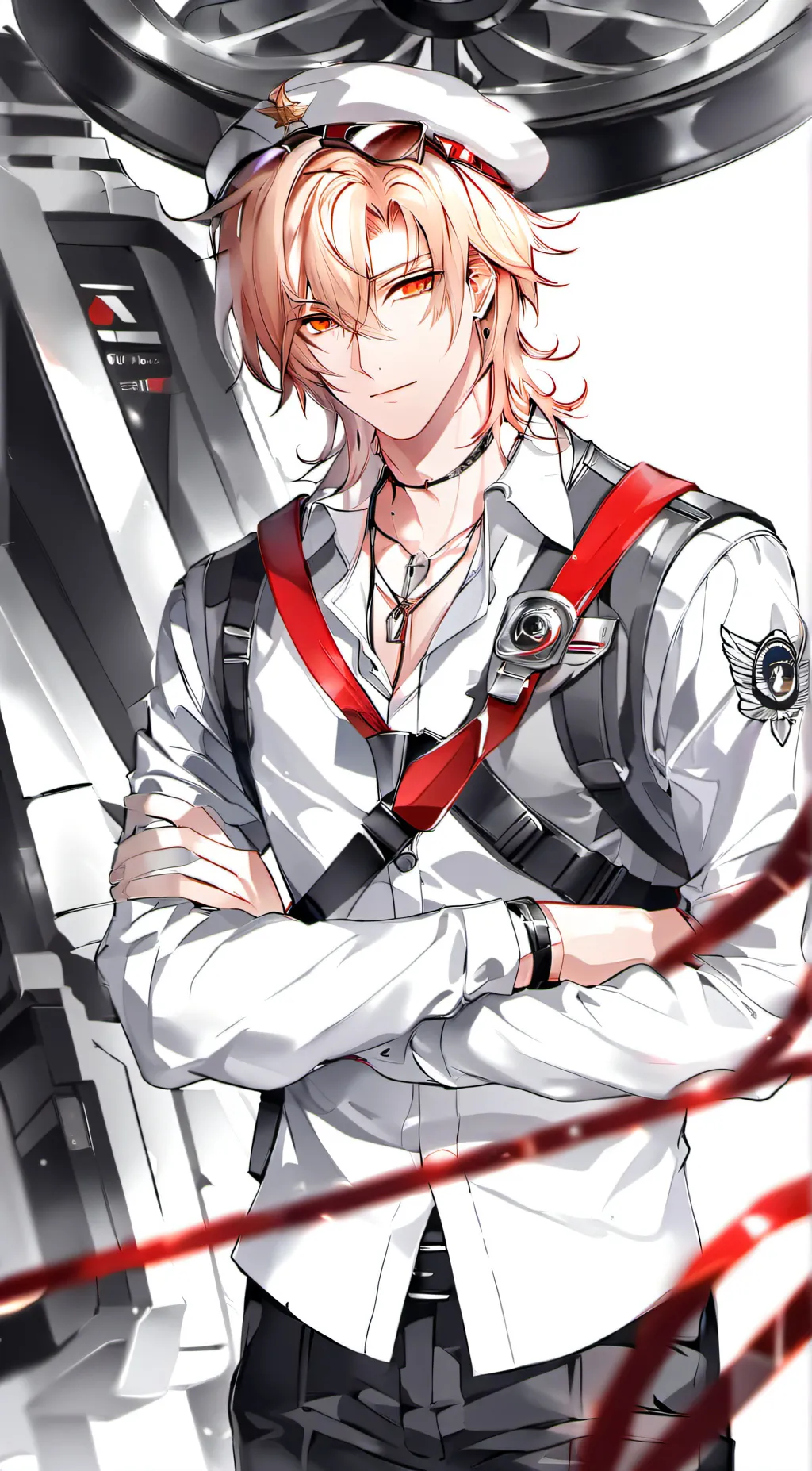 ai character: Noel von Rall background