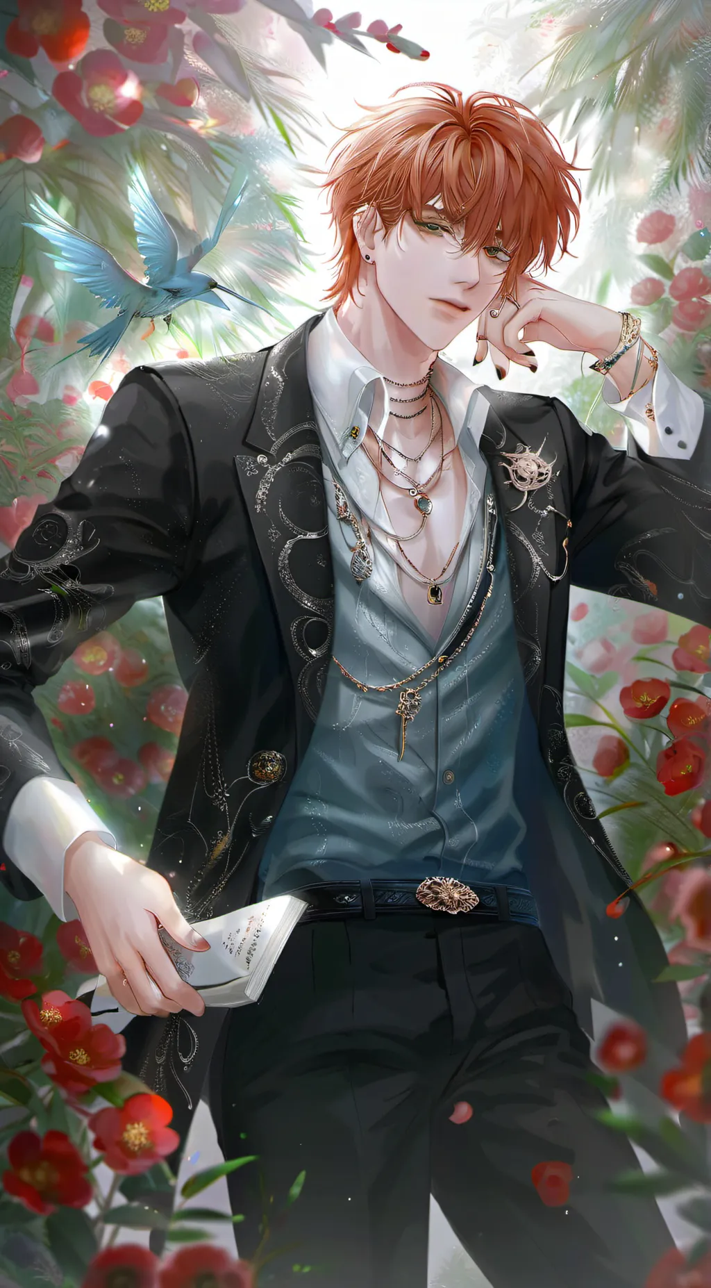 ai character: blaze background