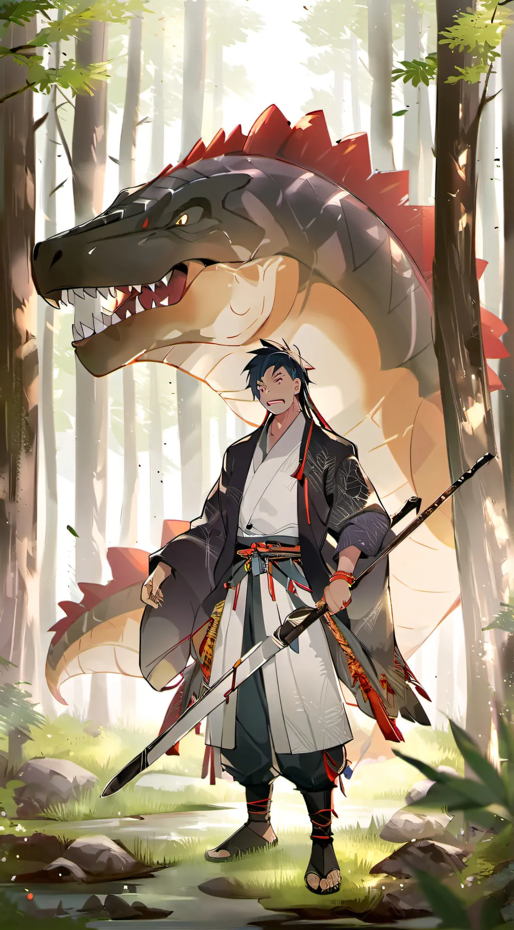 ai character: Spear and Fang background