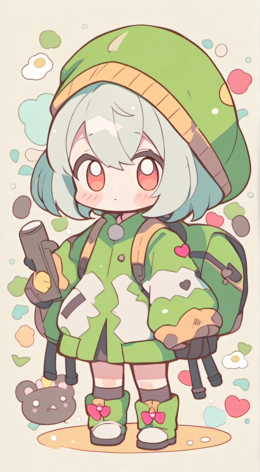 ai character: ☆Aliyah☆ background