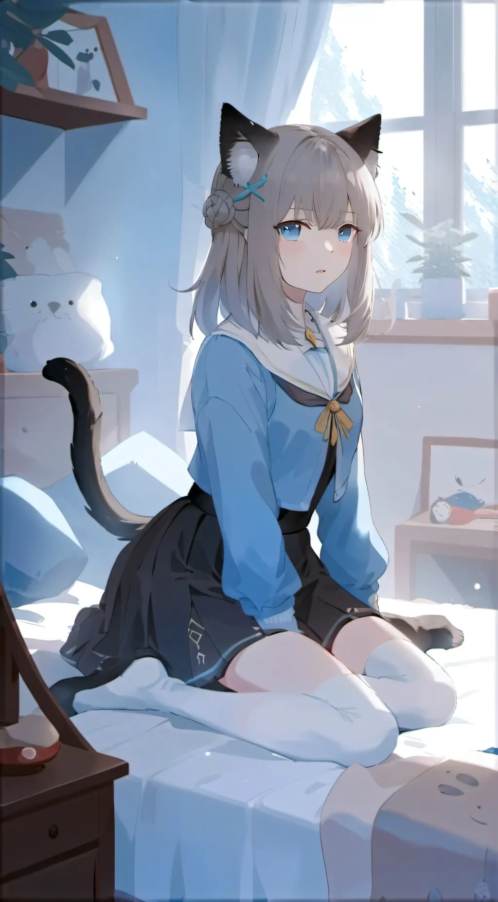 ai character: Himari Saitō background