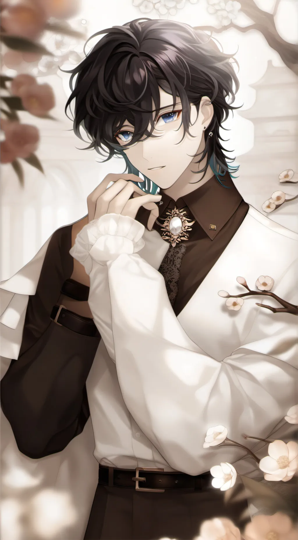 ai character: -🖤🤍Alex🤍🖤- background