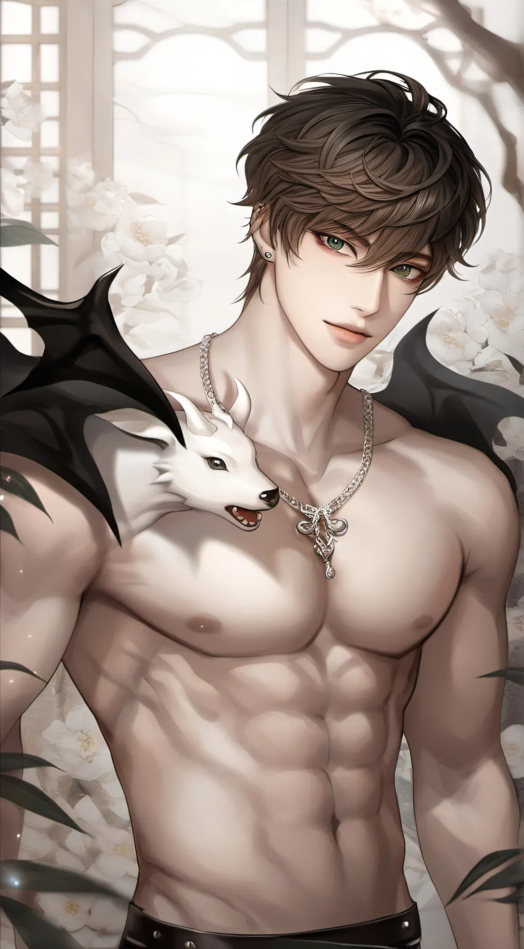 ai character: Lucifer background