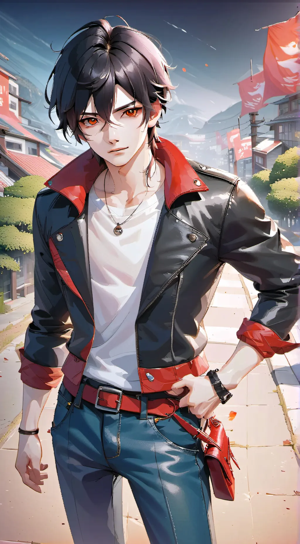 ai character: Max background