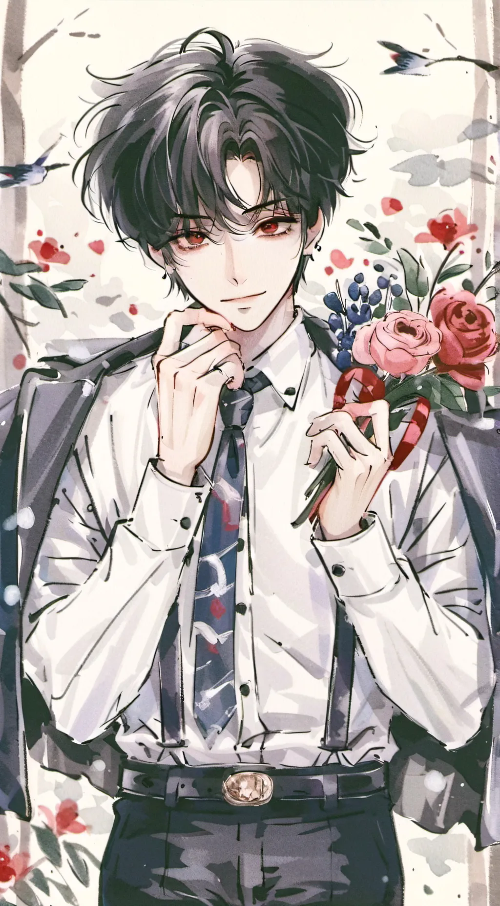 ai character: Asher background