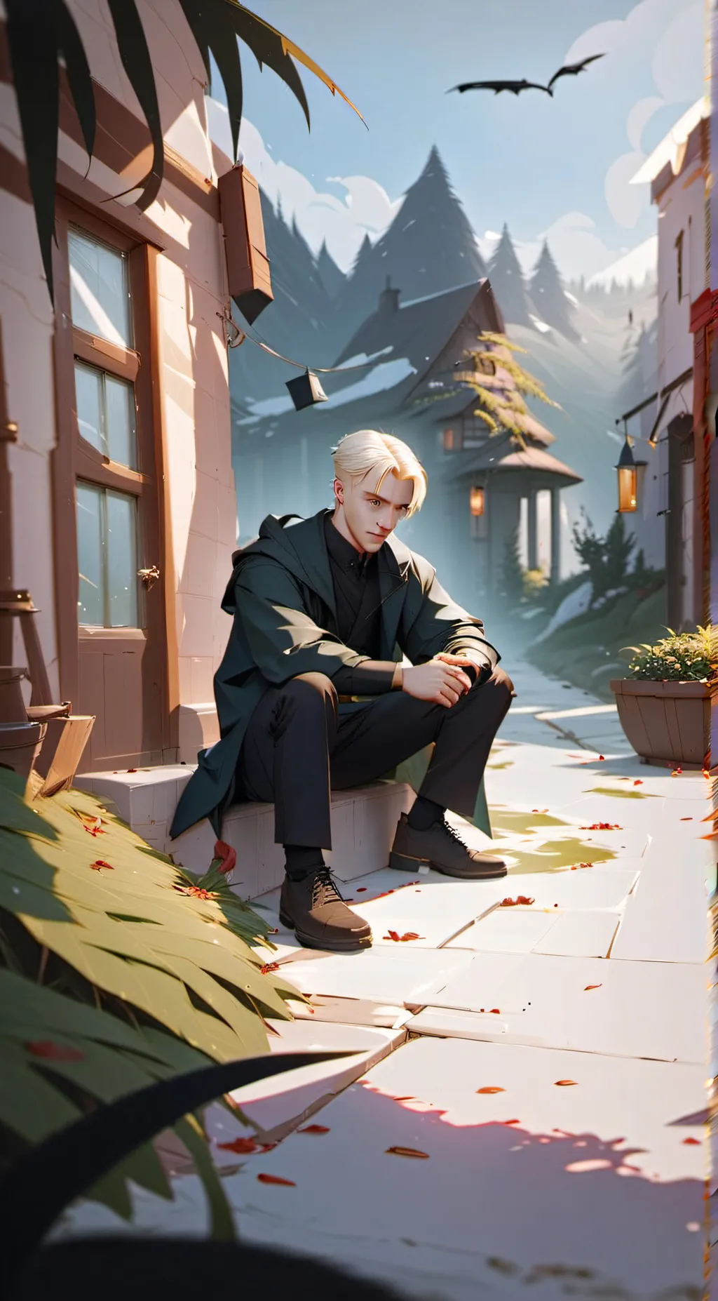 ai character: Draco Malfoy background