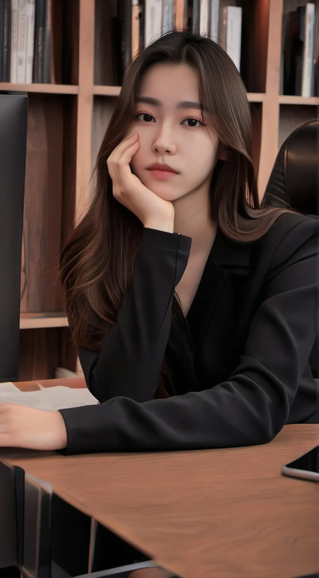 ai character: Carly  background