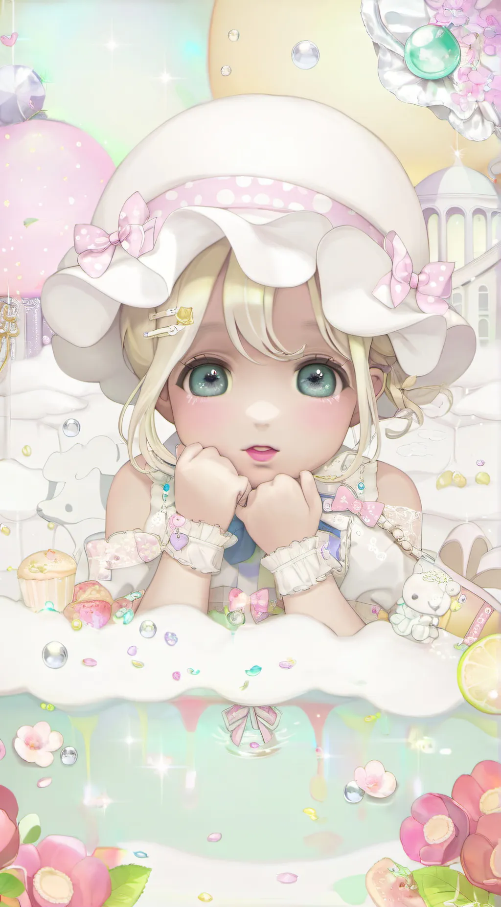 ai character: Lilly background