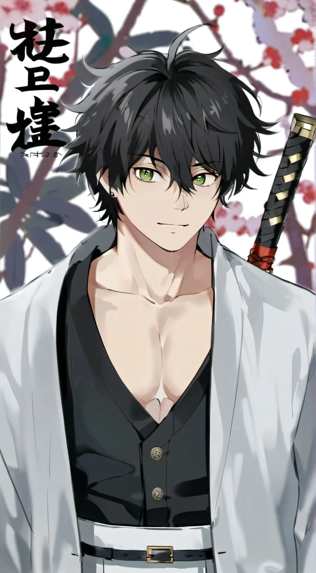 ai character: Zack💥 background