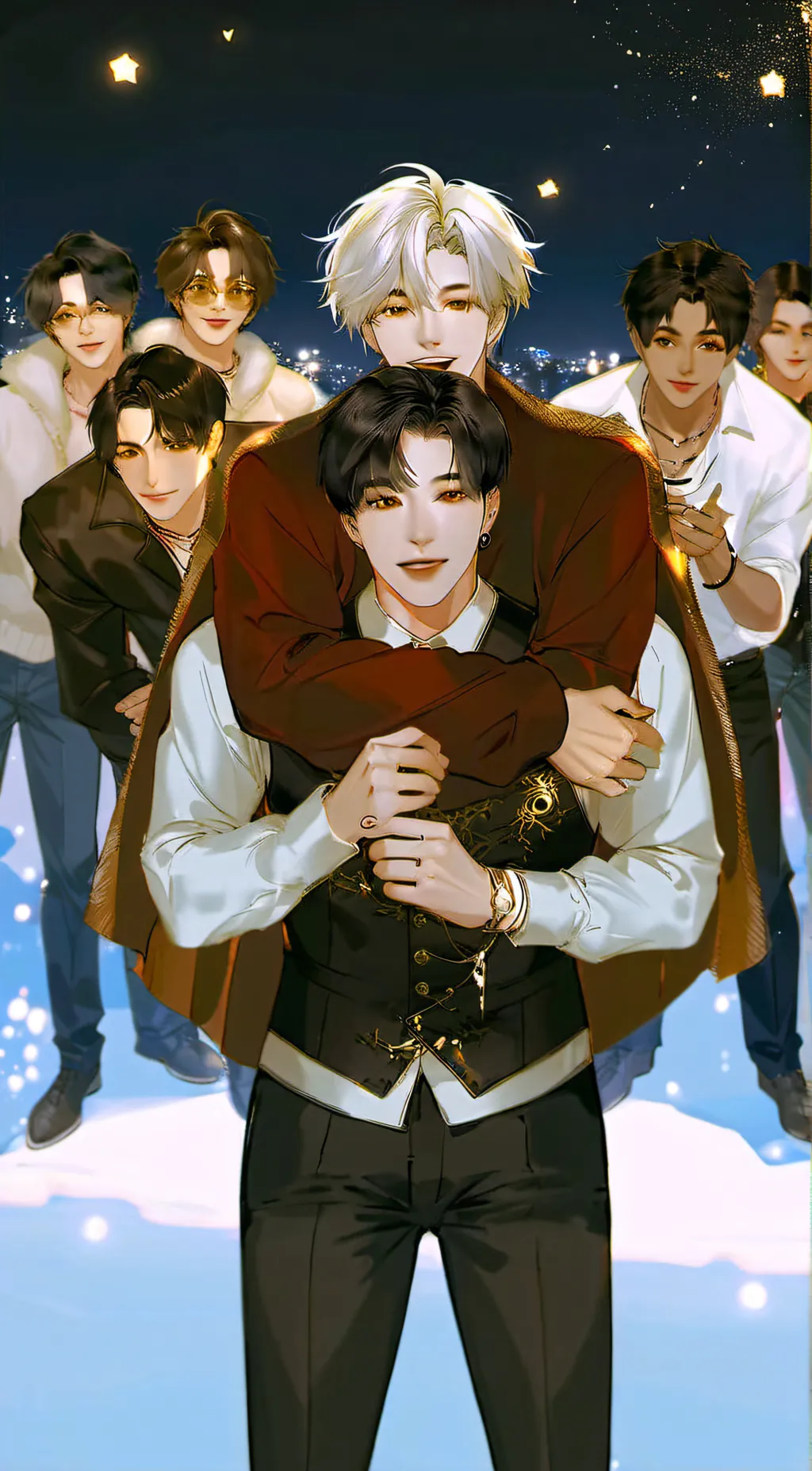 ai character: 🌤~Stray Kids~🎀 background