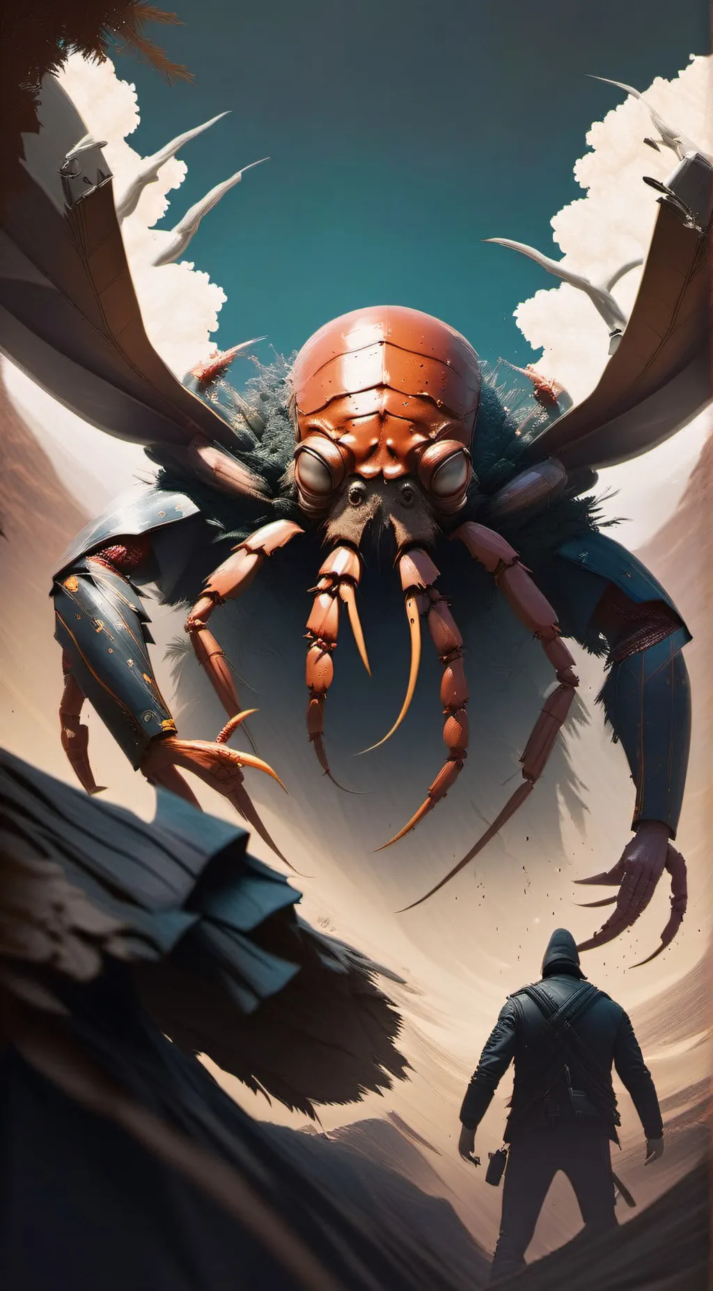 ai character: headcrab  background