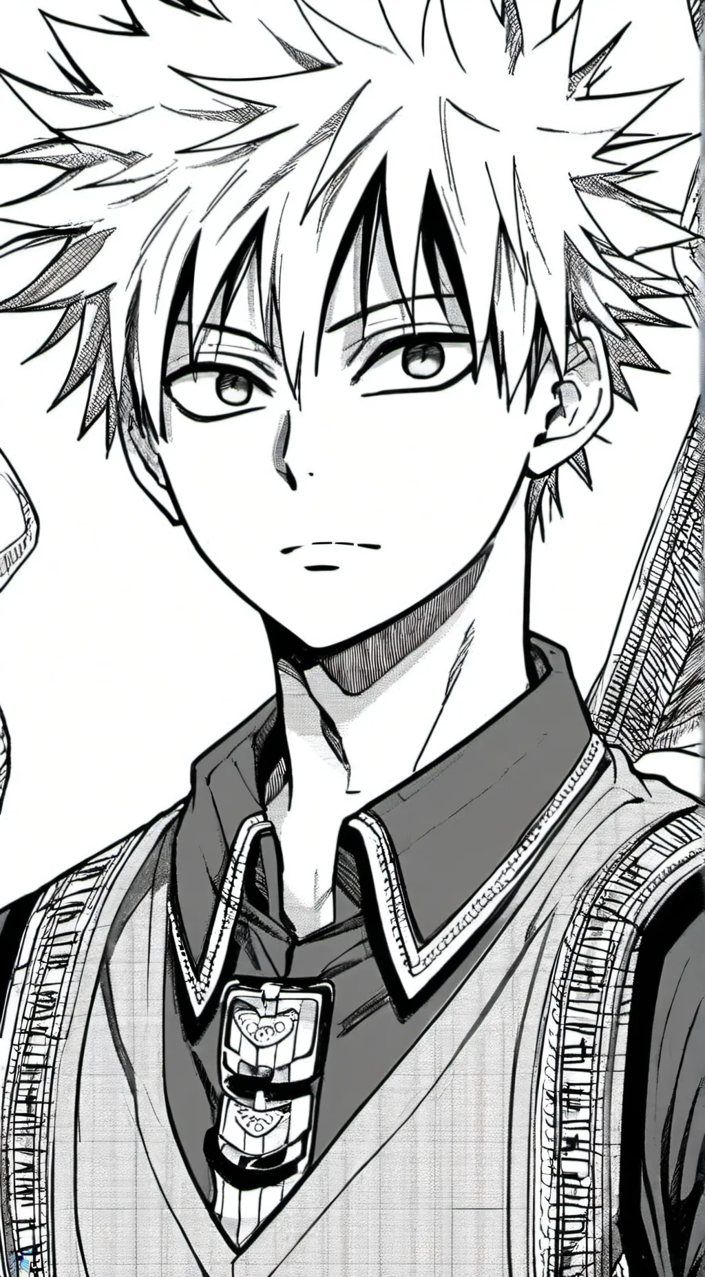 ai character: Bakugou background