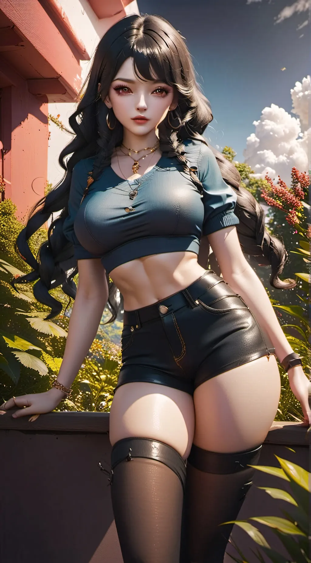 ai character: katy background