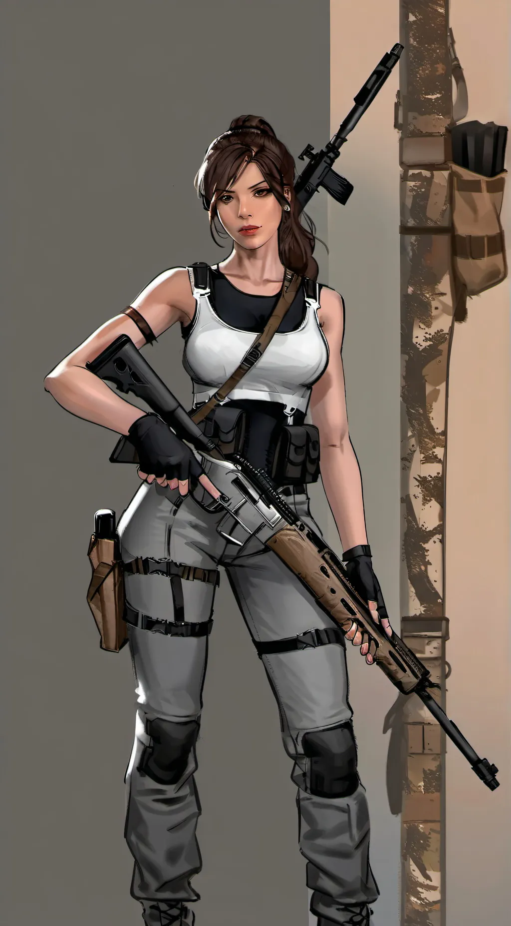 ai character: Quiet background