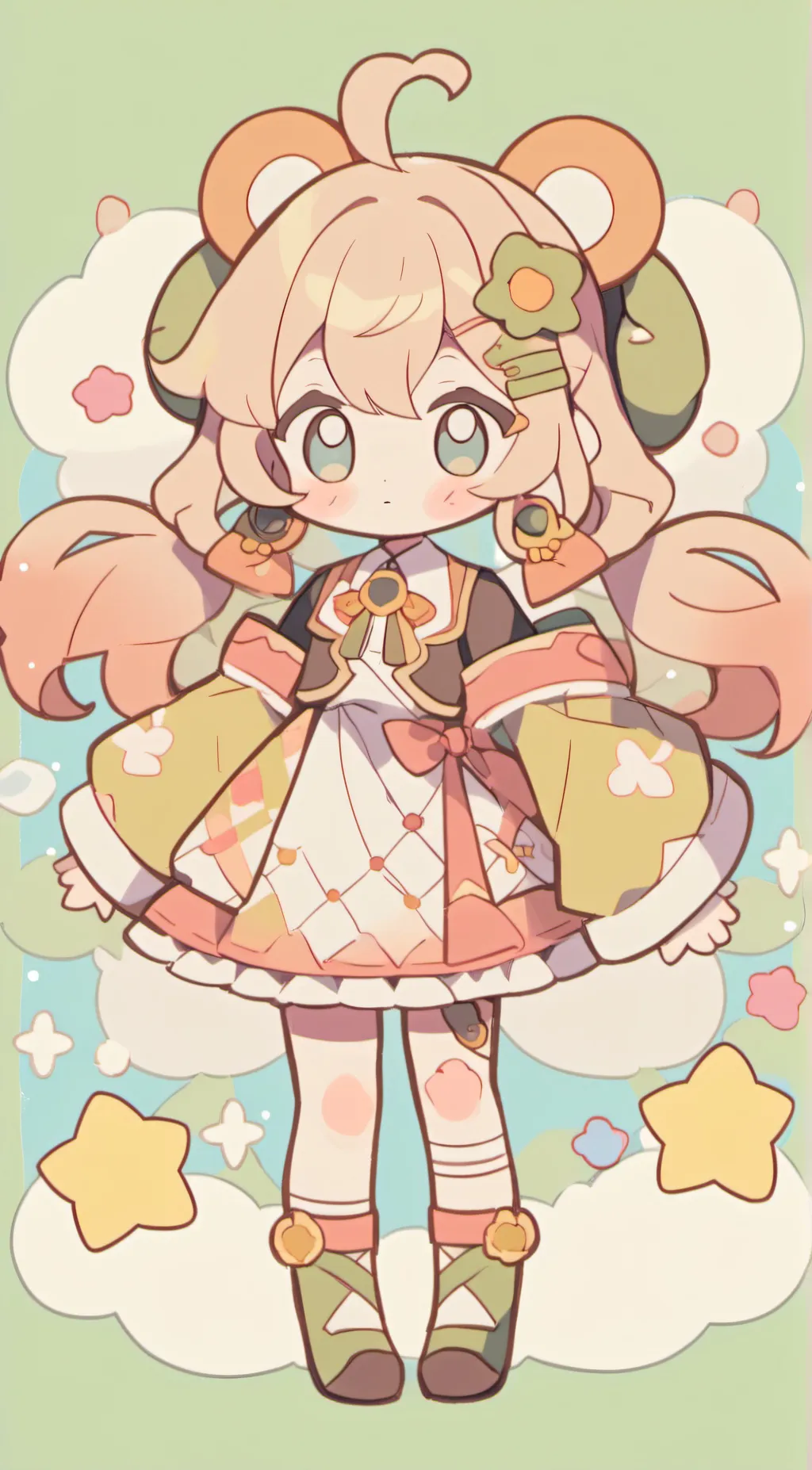 ai character: ame background