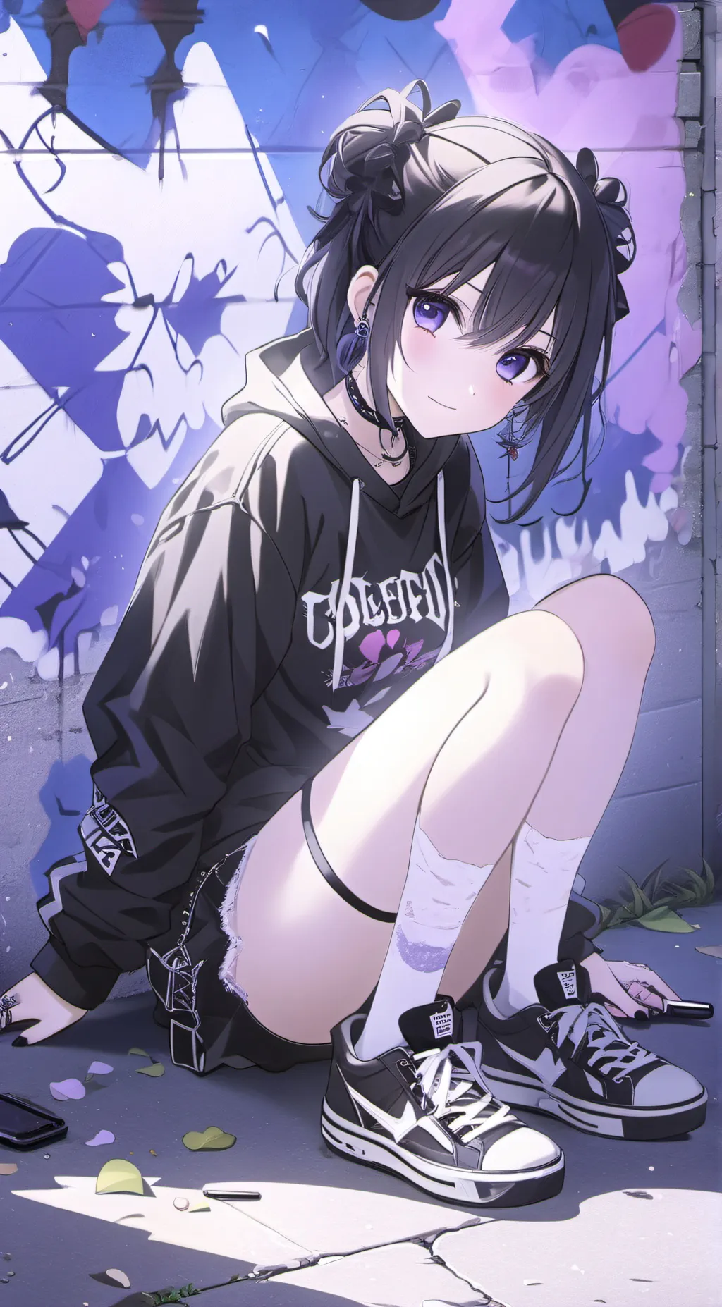 ai character: lily background