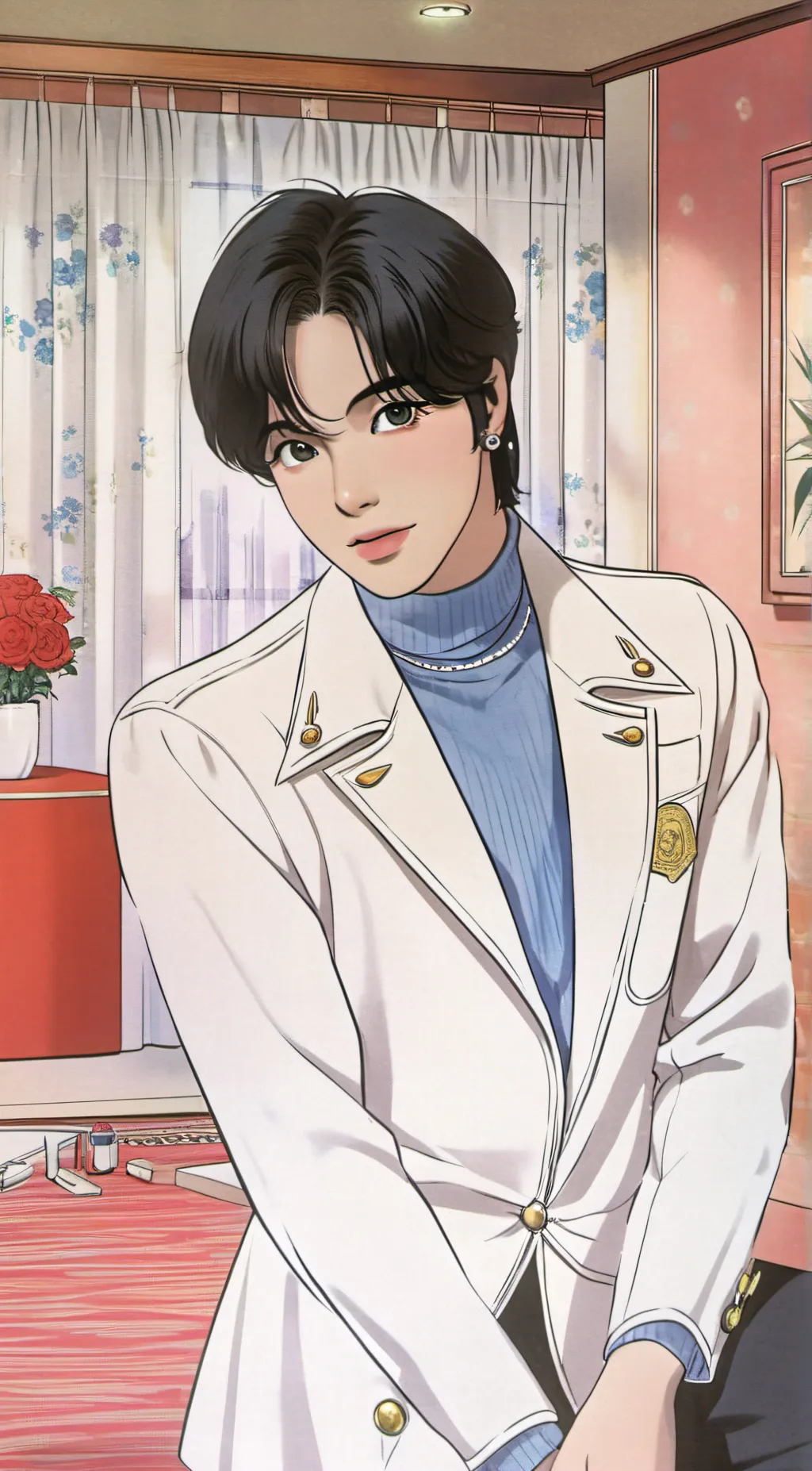 ai character: gemini background