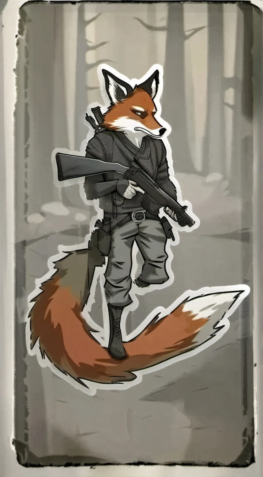 ai character: Isabella fox  background