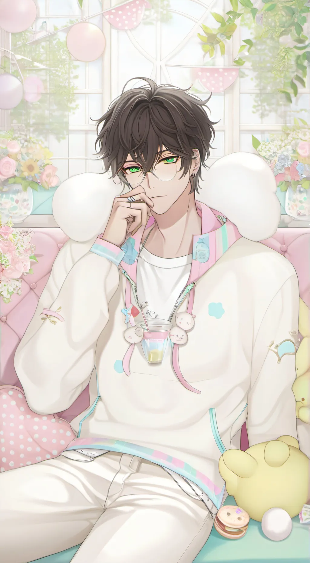 ai character: Mark background