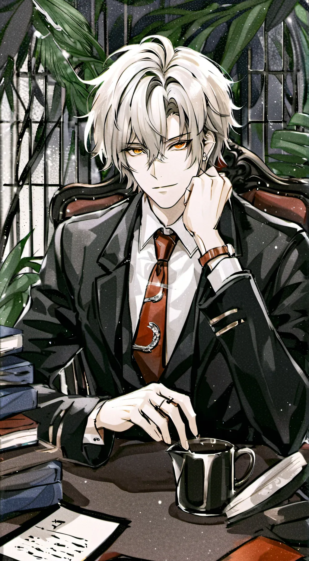 ai character: Tomo Kei background