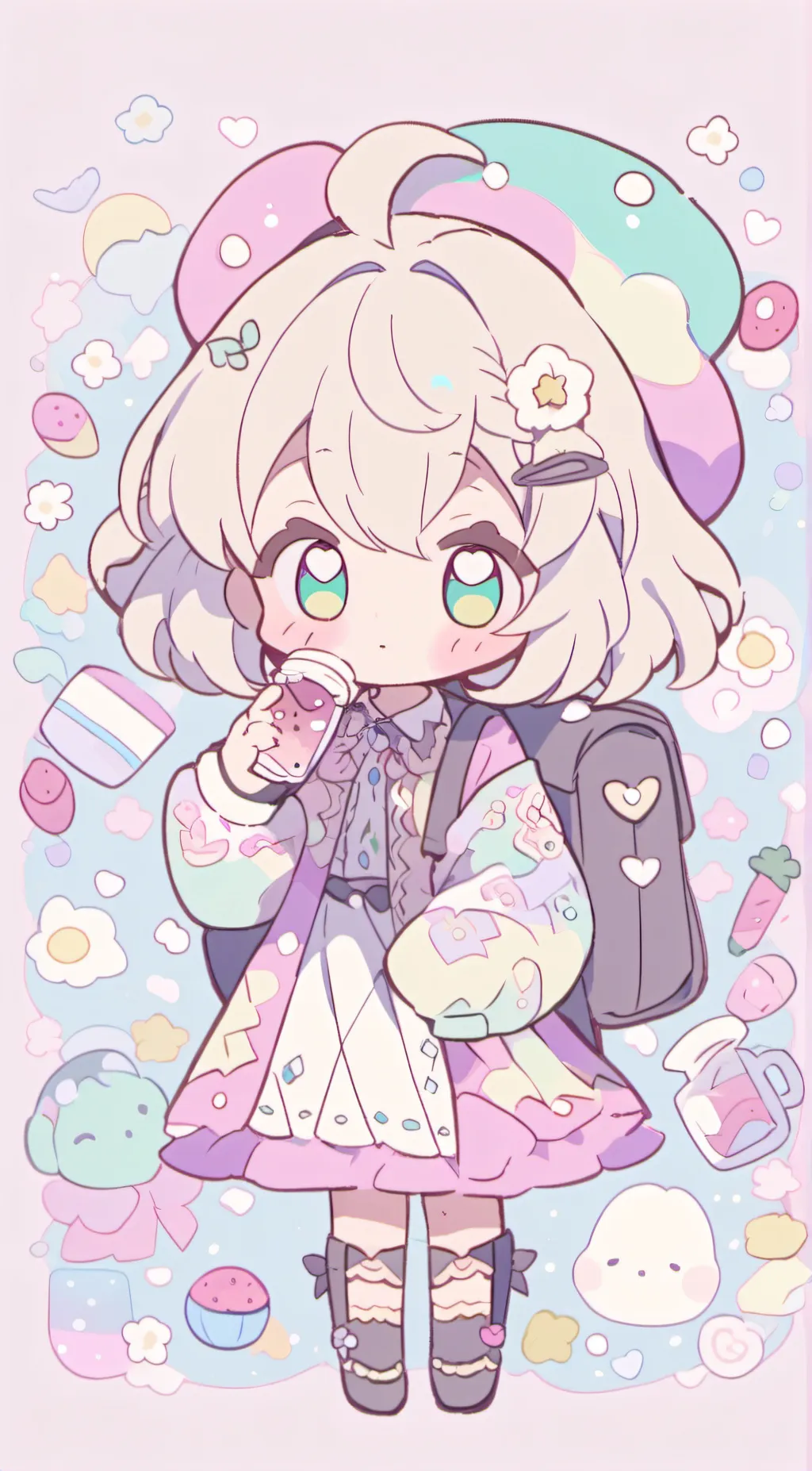 ai character: Mari background