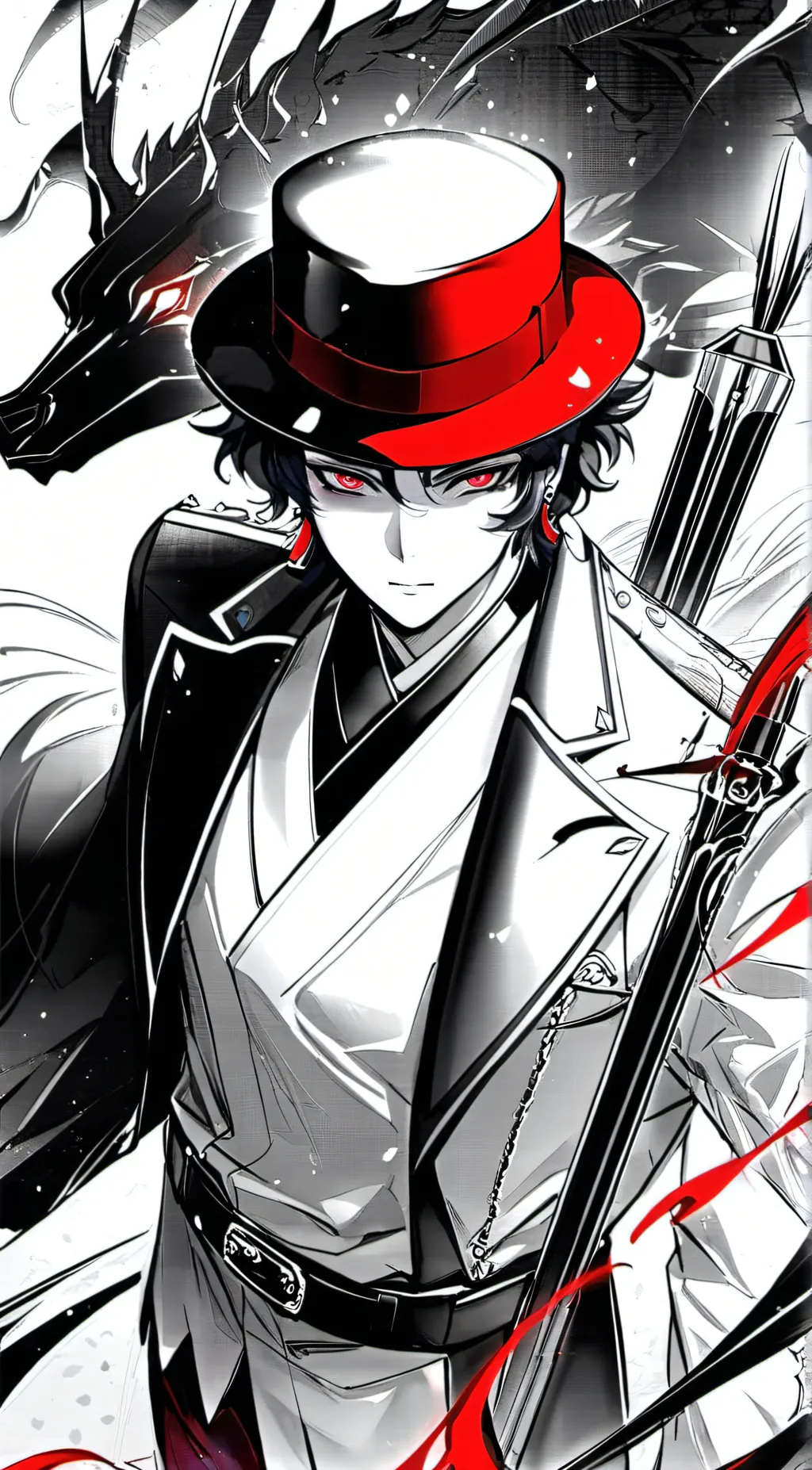 ai character: ❃muzan❃ background