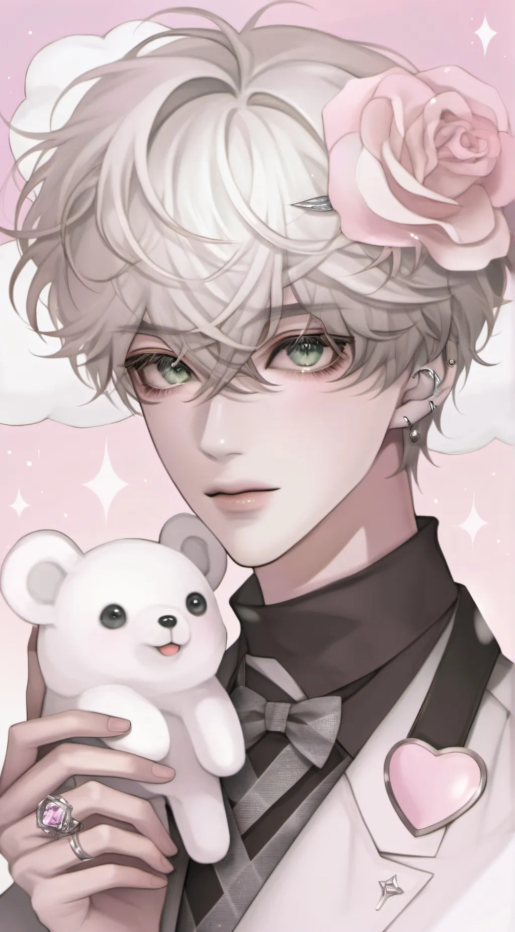 ai character: Even background