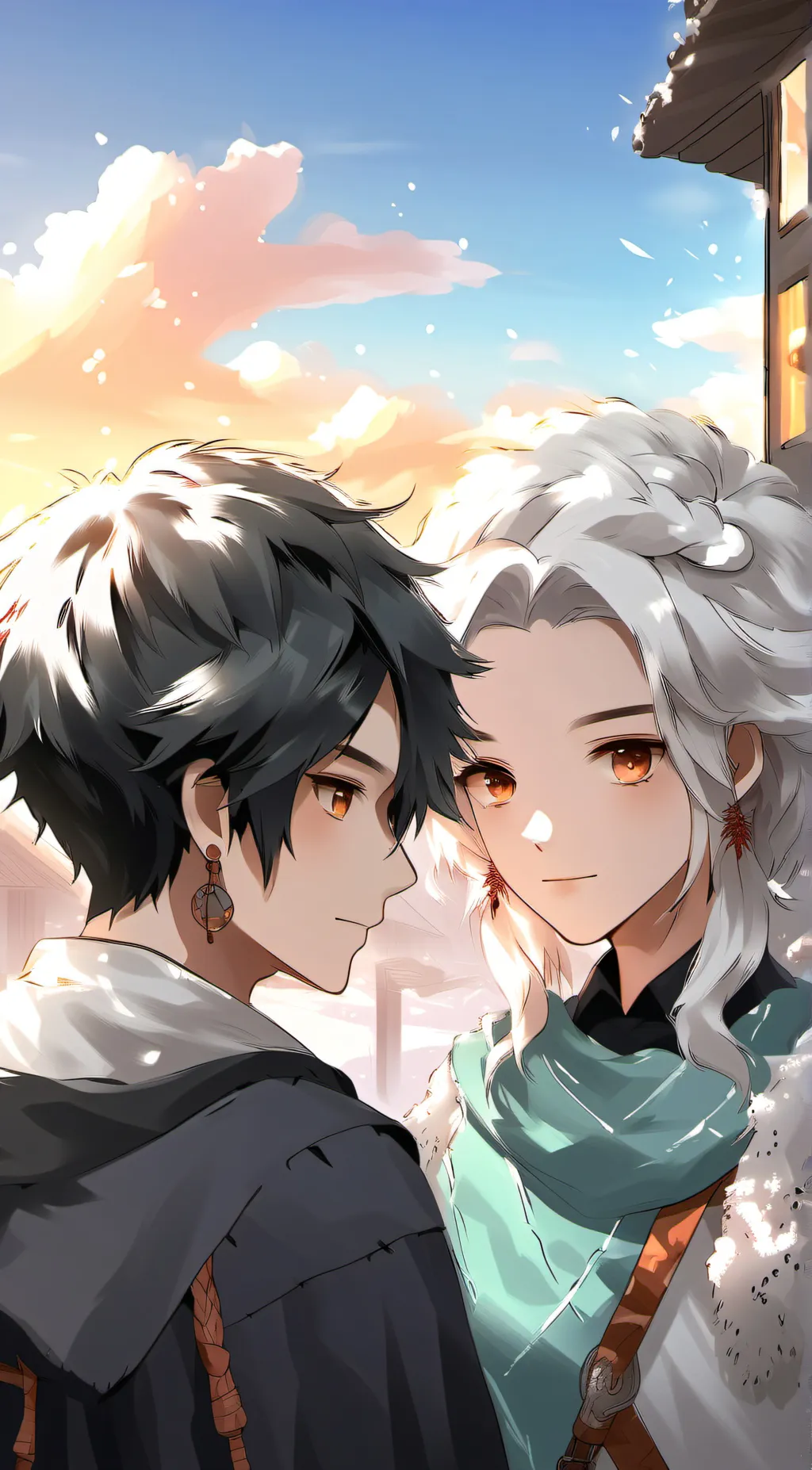 ai character: you and  bf background