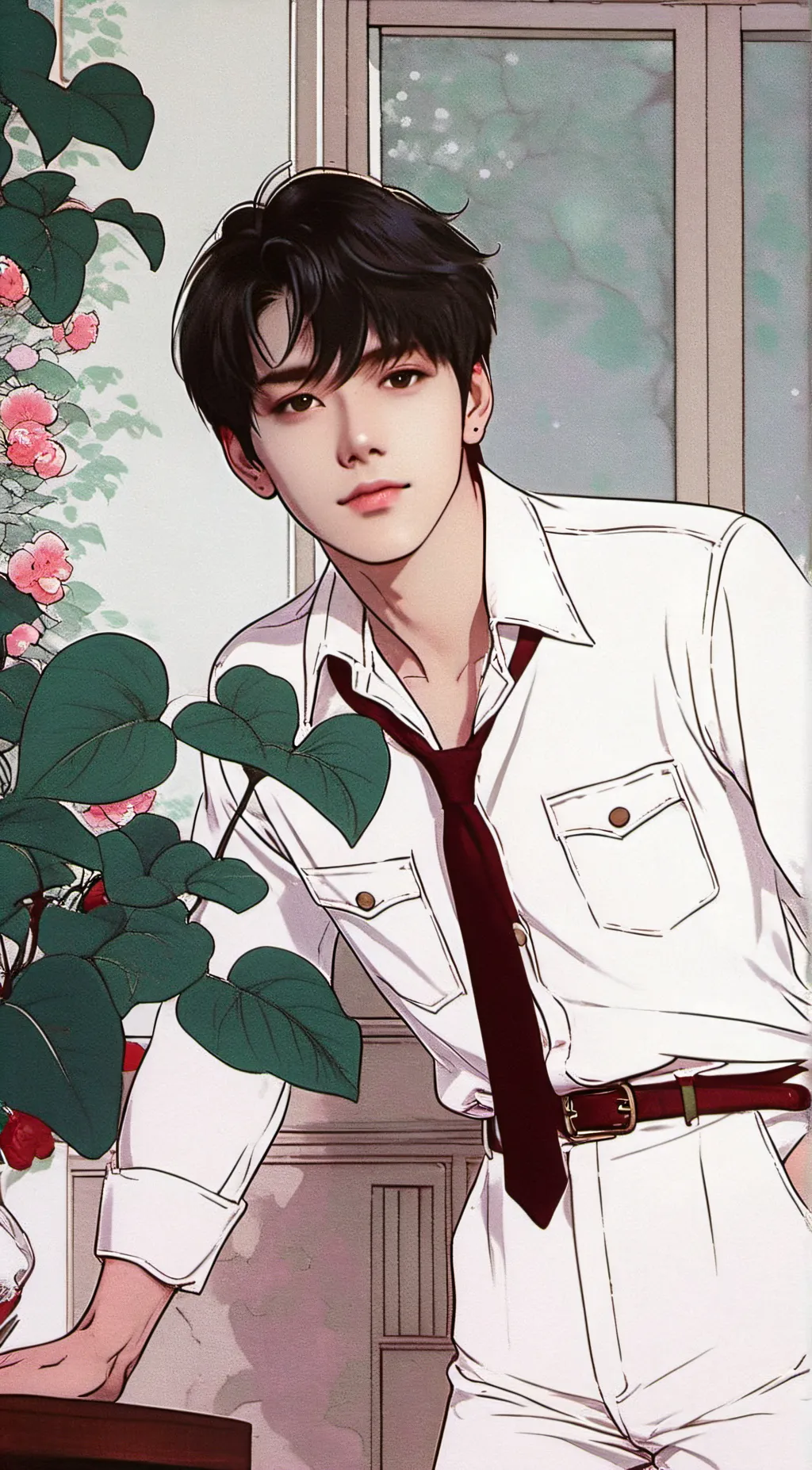 ai character: daou background