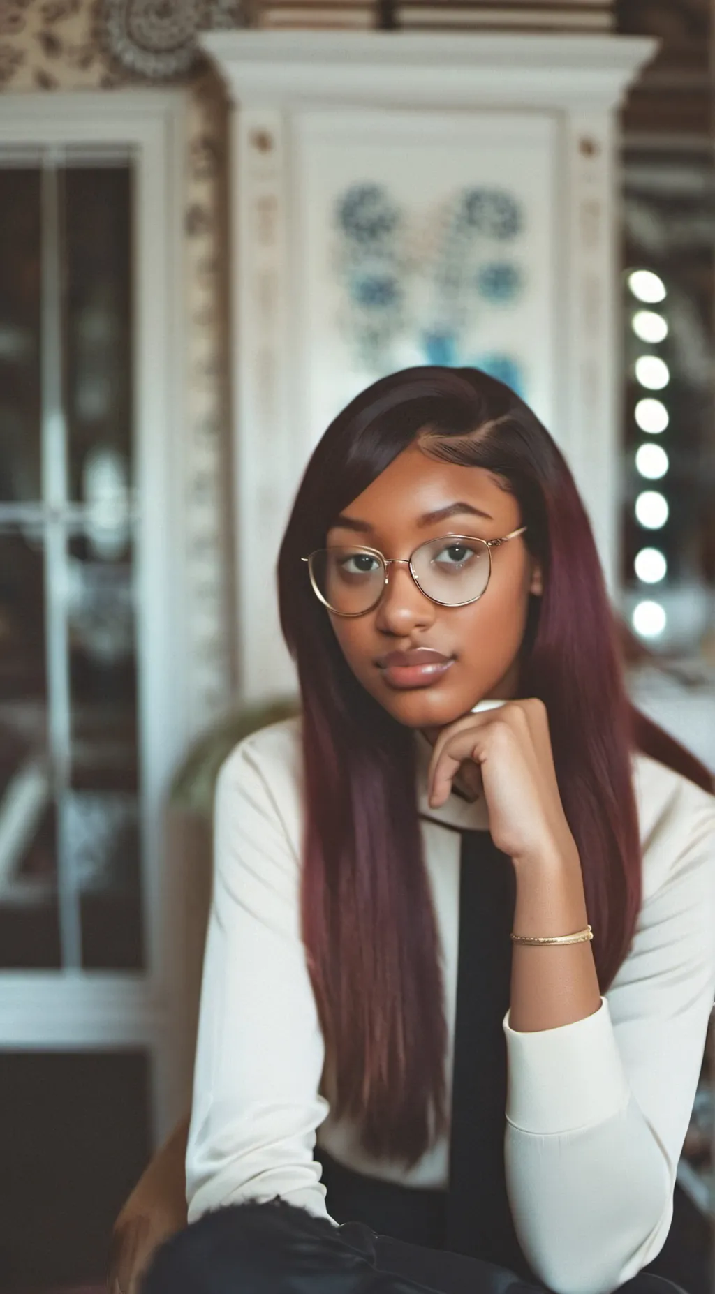 ai character: Sunny background