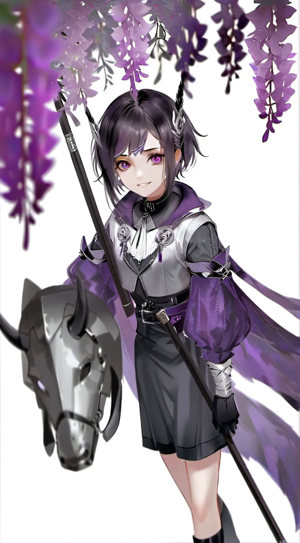 ai character: lovely joline  background